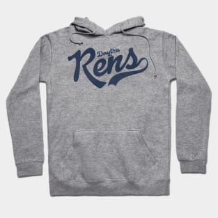 Defunct Dayton Rens Basketball Team Hoodie